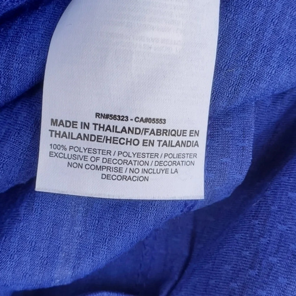 Nike Dri‎ Fit Blue Tank top L - Picture 8 of 8